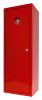 Fire extinguisher cabinet, metal, plastic lock, for 12 kg device - 720x300x250 mm