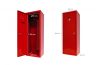 Fire extinguisher cabinet, metal, plastic lock, for 12 kg device - 720x300x250 mm