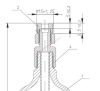 CO2 propellant bottle M15x1.25 500g