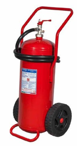 BAVARIA Tornado 50 kg D Powder extinguishing, transportable fire extinguisher for metal fires D