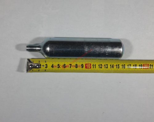 CO2 propellant bottle 1/2" UNF 55g
