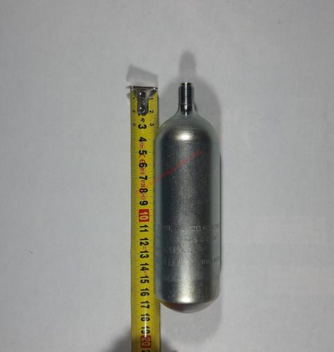 CO2 propellant bottle 1/2" UNF 150g