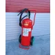 MAXFIRE GREEN 50 Liter fahrbarer Schaum-Feuerlöscher – Brandklasse A, IVB