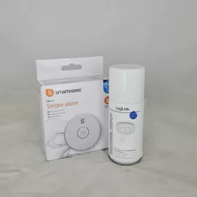   Smartwares RM250 optikai elemes tűz- és füstérzékelő + Teszt spray