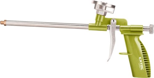 Extrusion gun for fire retardant, PUR foam