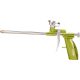 Extrusion gun for fire retardant, PUR foam