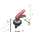 Plastic safety pin + end cap for Lithium X series (7+8 pos)