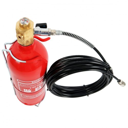 BAVARIA FireDeTec extinguishing system - 6 kg ABC 8 meter hose