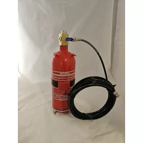   BAVARIA FireDeTec oltórendszer - 2 liter FAGYÁLLÓ habbal, 8 méter tömlő