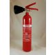 BAVARIA SIGMA 2 kg carbon dioxide extinguisher, gas extinguisher 34B, with metal holder