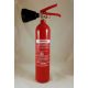 BAVARIA SIGMA 2 kg carbon dioxide extinguisher, gas extinguisher 34B, with metal holder