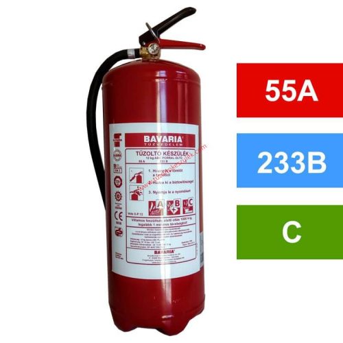 BAVARIA VoleX 12 kg ABC powder fire extinguisher 55A 233B C