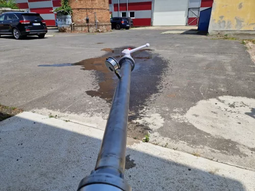 Measuring tube C-52 for measuring wall and underground hydrants
