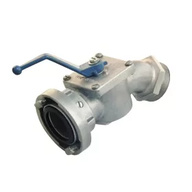   C-52 aluminium wall fire hydrant, ball valve T-2 – for older tapered-thread water networks