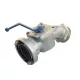 C-52 aluminium wall fire hydrant, ball valve T-2 – for older tapered-thread water networks