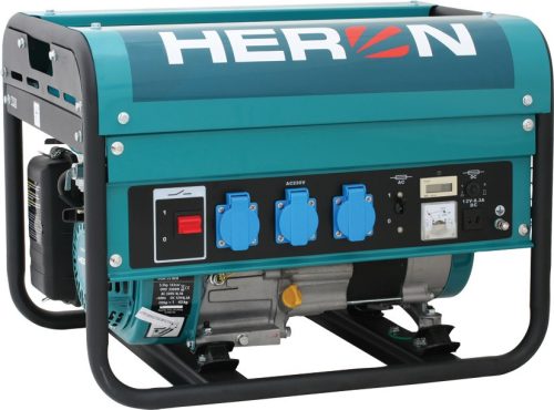 Heron, benzinmotoros áramfejlesztő, max 2300 VA, egyfázisú