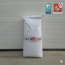   Extover synthetischer Feuerlöschsand, Feuerlöschgranulat, Beutel, 12,5 kg, 50 Liter