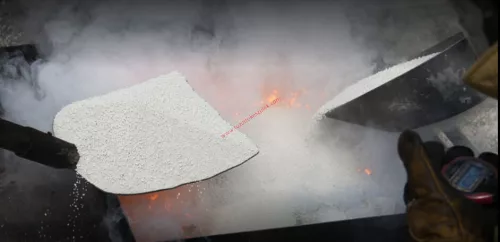 Extover synthetischer Feuerlöschsand, Feuerlöschgranulat, Beutel, 12,5 kg, 50 Liter