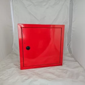   Large Metal Fire Safety Cabinet – for Portable Fire Extinguishers & Fire Blankets - 900x350x300 mm