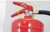 Wall holder - valve for hanging fire extinguisher