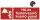 HEAT AND SMOKE CONTROL PANEL self-adhesive label - Fire safety sign, Photoluminescent sign 30x10 cm - IMPLASER B150