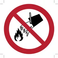 Indoor warnings and prohibitions
