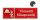 FIRE PROTECTION / FIRE EMERGENCY MAIN SWITCH self-adhesive label - Fire protection sign, Photoluminescent sign 30x10 cm - IMPLASER B150