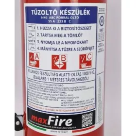 Geräteetikett MAXFIRE EMME BLUE