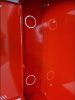 Tűzcsap szerelvényszekrény 500x500x140 mm - RAL3000 piros