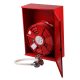 LUX-ADK 850x650x250 metal door, raised hydrant cabinet with 30 m ADSY-12 hose reel