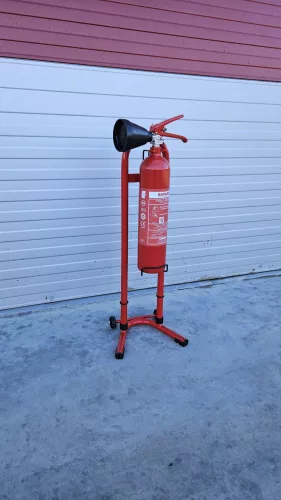 Rollständer Feuerlöscherhalter Bavaria SIGMA 2