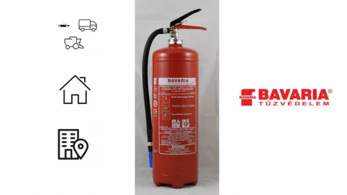 BAVARIA Fash PureNature SF 6-Liter-Frostschutzschaumlöscher 27A 144B (fluorfrei) + Aufhänger gratis