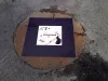 Magnetic channel cover - dangerous material to prevent leakage 615x615 mm, with wall mounting frame MDC03