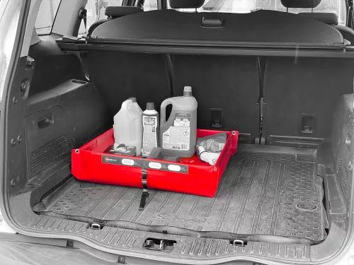 Foldable chemical resistant tray, 600x600x130 mm, ETF60