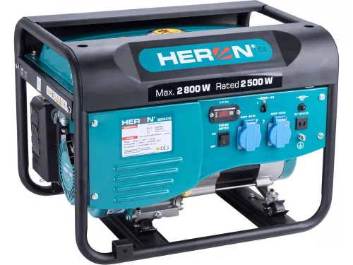 Heron, gasoline engine generator, max 2600 VA, single phase