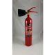 MAXFIRE 2 kg Carbon dioxide fire extinguisher, gas fire extinguisher 34B, with metal holder