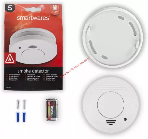 2 kg Maxfire ABC porral oltó + Smartwares RM-250 füstérzékelő (AKCIÓBAN)