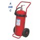 MAXFIRE UNI 50 kg ABC powder extinguisher, powder extinguisher transportable fire extinguisher A IIIB C