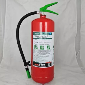   MAXFIRE Green Ice 6 literes ABF habbal oltó tűzoltó készülék 21A 144B 40F ,fagyálló, kültéri