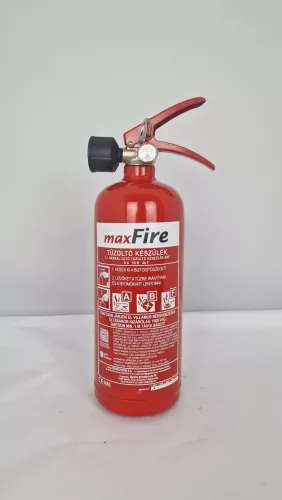 MAXFIRE 2 literes ABF habbal oltó tűzoltó készülék 8A 34B 5F ,olaj és zsír tüzekre