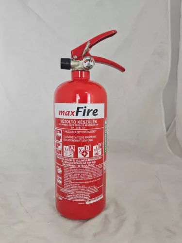 MAXFIRE 2-liter ABF foam fire extinguisher 8A 55B 40F, for oil and grease fires, frost-resistant, outdoor