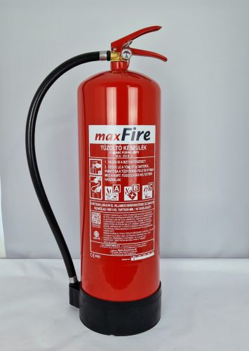 MAXFIRE 12 kg-os ABC porral oltó, poroltó tűzoltó készülék 55A 233B C 