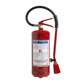   MAXFIRE EMME 6 kg-os D Porral oltó, fém tüzekre tűzoltó készülék D 