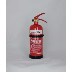   MAXFIRE 2 kg-os ABC porral oltó, poroltó tűzoltó készülék 13A 89B C, tartóval