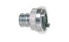 Hose coupling D-25 - 1 inch, long, twist clamp 1 inch