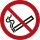 Dohányozni TILOS biztonsági jel műanyag tábla 22,4x22,4 cm