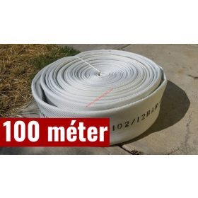   4 inch - A-102 pressure hose, 102 mm - flat hose without clamps, 100 meter roll MAXFIRE