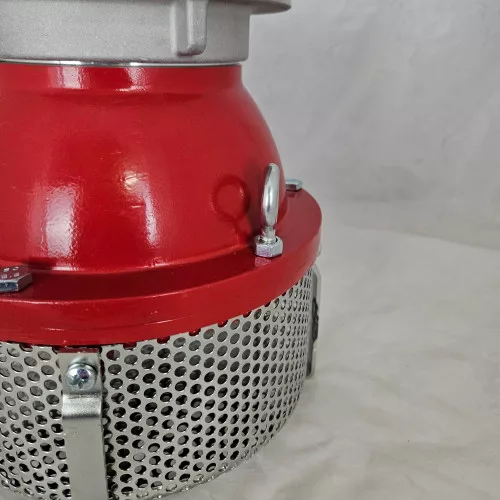 Saugkorb B-75 mit Storz, Rückschlagventil und Entleerungsvorrichtung