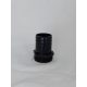 Hose adapter for B-75 hose, with 3" external thread (plastic)