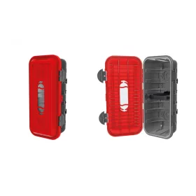   Tűzoltó készülék tároló prémium műanyag doboz teherautóra - 6/9 kg készülékhez - BAWER